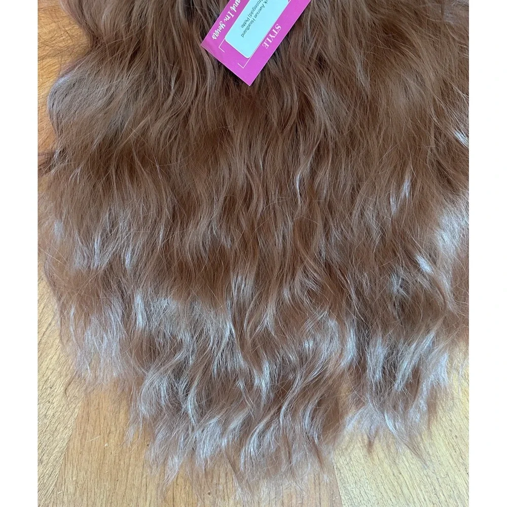 CSC - Park Avenue Brosegold Petite Headband - Chelsey Smith Crowns Wig New NWT